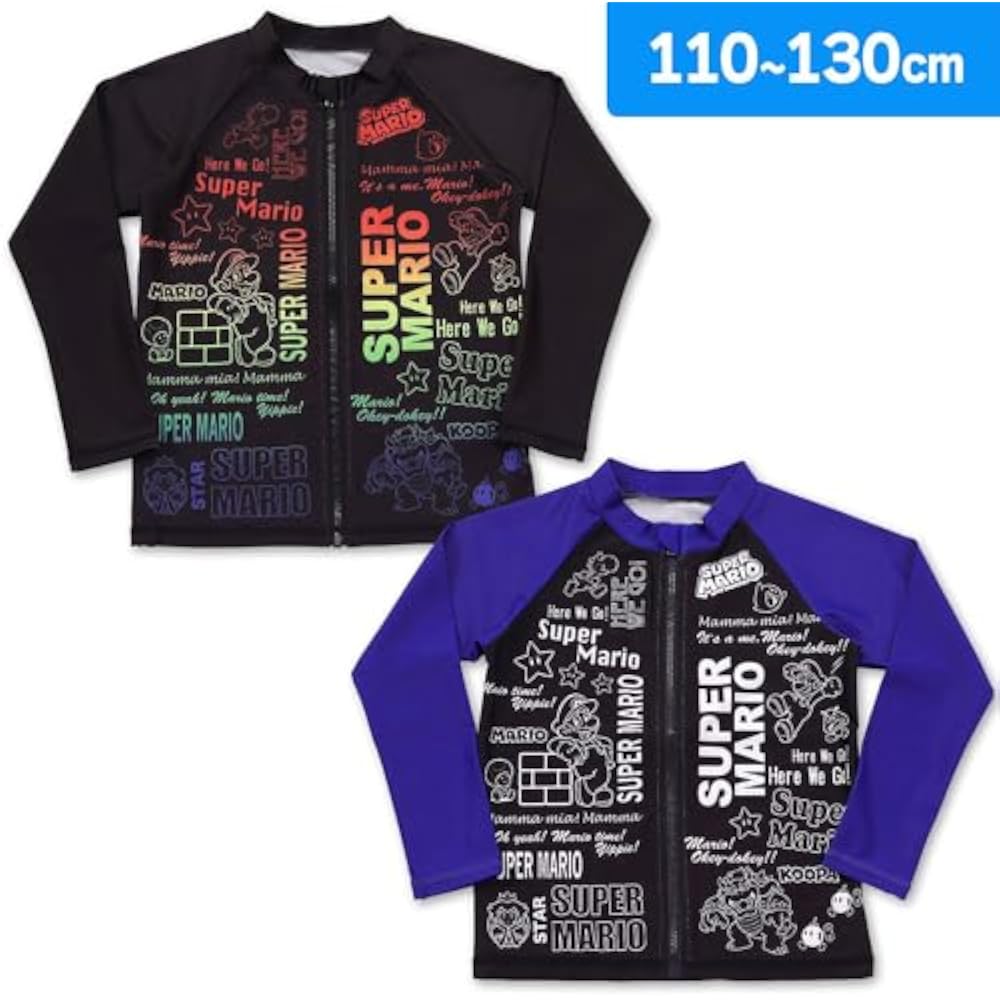 Super Mario Boys Rash Guard 562