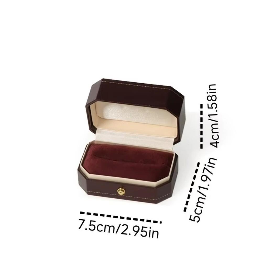 Earring Organizer Luxury Ring Earring Storage Proposal Jewelry Gift Box Valentine Gift