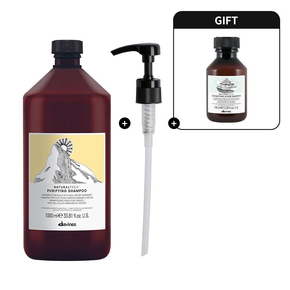 Purifying Shampoo 1000ml (+ Scrub Shampoo 100ml)