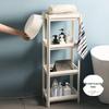 Youjia Gutes Produkt 4-stufiges Bodenständer Badezimmer-Aufbewahrungsregal
