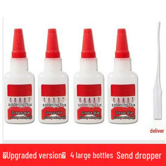 Electric Welding Glue - Multi-Purpose Adhesive for Shoe, Tire, Metal, Plastic, Waterproof, Oily Surfaces, Replaces 502