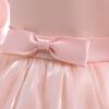 3-10 Years Baptism Wedding  Dress for Baby Girl First Birthday Party Wear Cute Sleeveless Toddler Girl Christening Gown Clothes