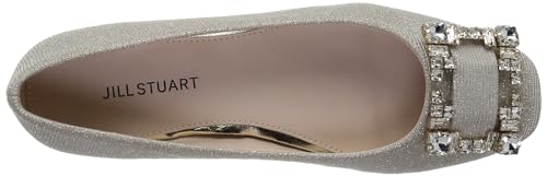 JILL STUART SHOE Women's Jewel Buckle Motif Cutter Pumps, Size 6519 PT, Size E, 23.0 cm