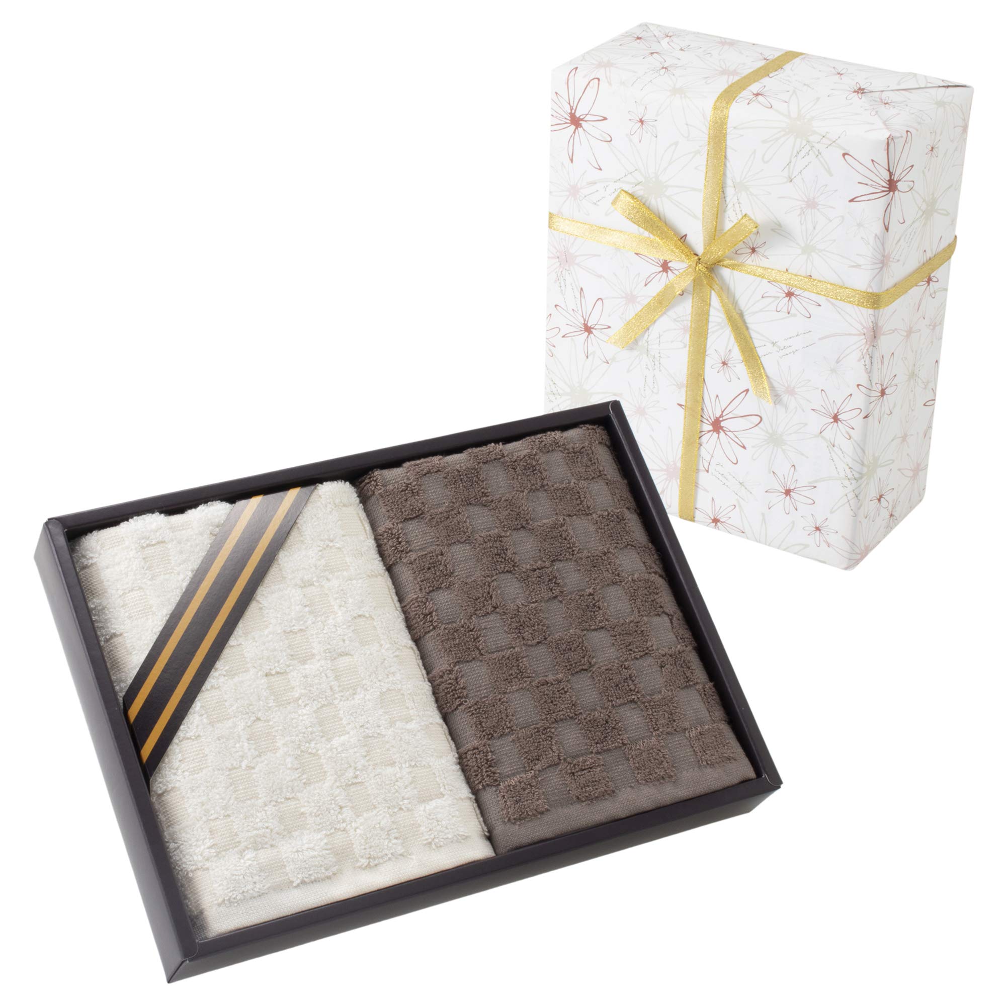 

with wrapping Wash towel 34 x 36 cm Bamboo Square paper message [Wrapped paper] approx. (wrapping flower)