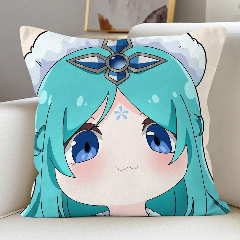 

Q-версия Короля Славы Байли Яо Да Си Минг Си Ши Милая Подушка Милая Подушка Диванная Подушка Перерыв на Обед Девушка flannel 45x45cm double-sided [without pillow core]