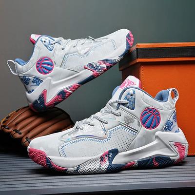 Fashion Men's Basketball Shoes Non-Slip Athletic Field Training Sports Student Male Breathable Outdoor Sneakers Original Basket Shoes