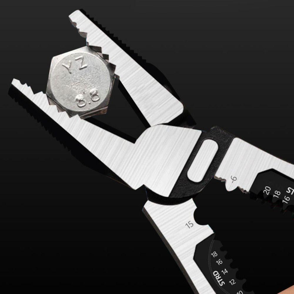 Standard aperture Wire Stripper Non-slip Wire Stripping Pliers Electrician Crimpe Pliers  Household
