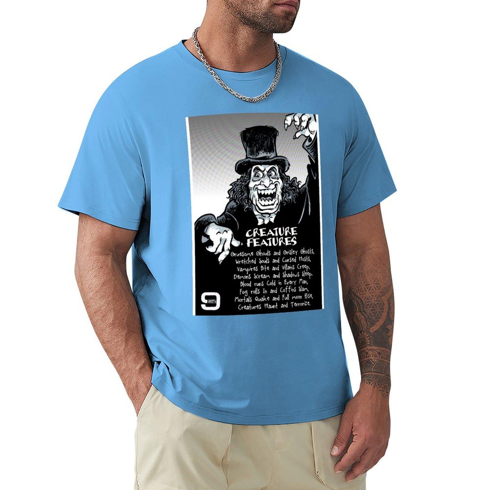 CREATURE FEATURES T-Shirt new edition man t shirt mens graphic t-shirts big and tall S