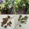Soft Rubber Durable Realistic Leaf For Home Wedding Party Decoration Ornament