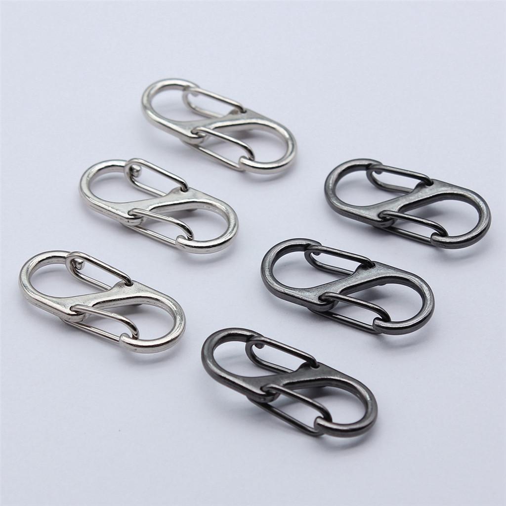 Key Rings 5 Sizes 3 Colors Nickel Iron Jewelry Making Parts Great for Dangle Parts Keychain Making