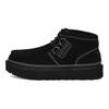 UGG Hayden Fashion Versatile Short Boots Unisex Boots Black 1158276-BLK