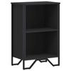 VidaXL Bookcase Black 50x31x74.5 Cm Engineered Wood, Shelf, Bookshelf, Storage Shelf, Cabinet of 848599