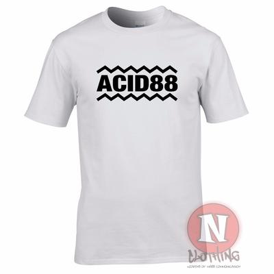 ACID 88 T-shirt Acid House DJ Techno Club Dance Music 80's Rave Festival Retro