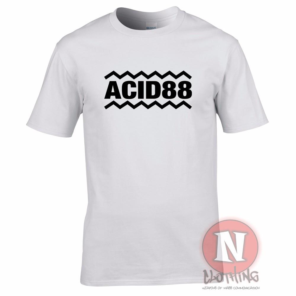 Acide 88 T-Shirt House Dj Techno Club Danse Musique 80's Rave Festival Rétro