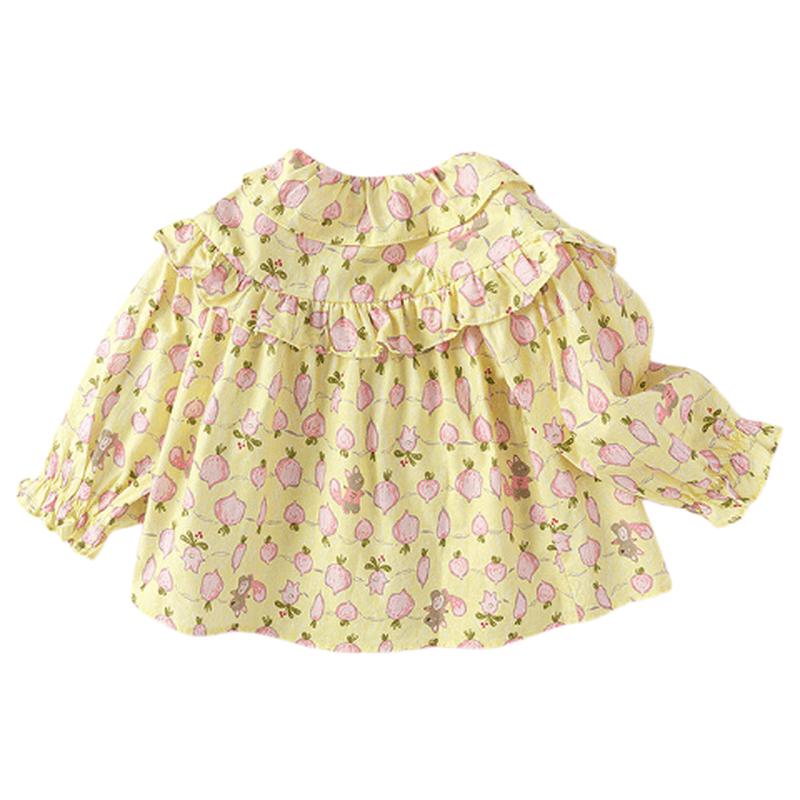 Balabala Girls' Printed Long-Sleeve Shirt