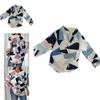 Mens Summer Hawaiian Cotton Shirt With Printed Pattern For Casual Beachwear