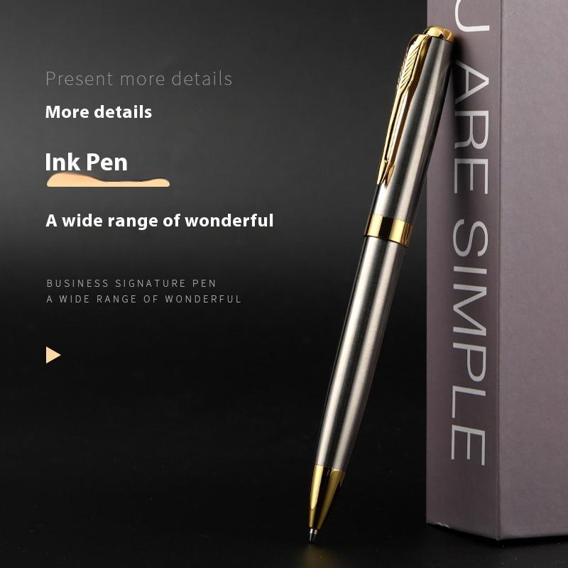 Business Metal Orb Pen, Adult Student Calligraphy Advertising Signature Pen Lettering Gifts, Gender-neutral Pen