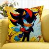 Shadows S-Sonics Hedgehog   Various Sizes Square Pillow Case For Car Home Bedchamber Decor