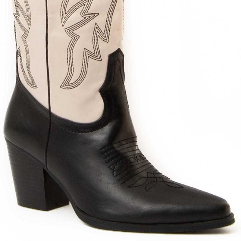 Cizmă cu toc pentru femei.  Montevita  Vaquera  96629