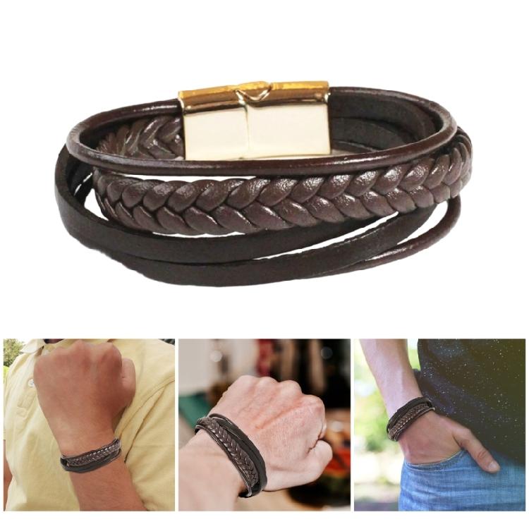 Sturdy Men's Bracelet With Magnetic Clasp And Alloy Construction Designed For Comfort And Longevity In All Settings