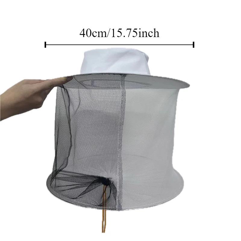 Multi functional beekeeper hat, multifunctional protection for beekeepers, high-definition veil, high-quality fabric mesh