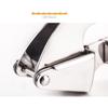 304 Stainless Steel Garlic Press Ginger Crusher Multifunction Manual Garlic Smasher Manual Press Grinding Tool Kitchen Supplies