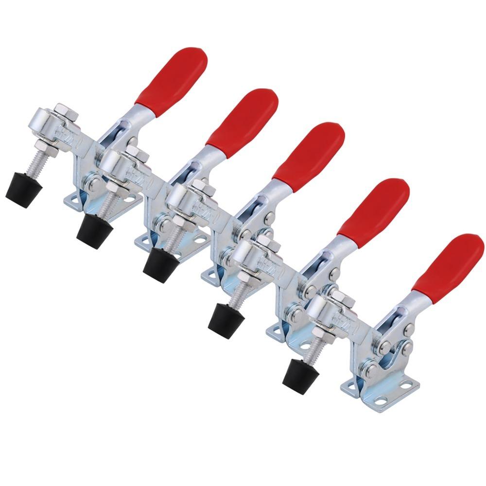 5pcs Horizontal Action Horizontal Clamps GH-225-D Fixture Clamps  For Welding Fixtures