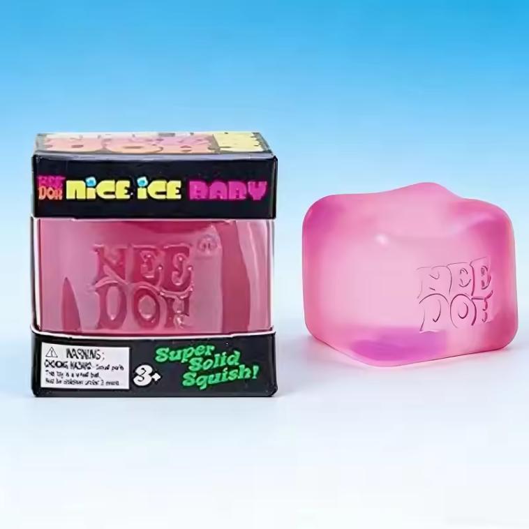 NeeDOH Model Soft Squishy Toy Nice Cube Sensory Stress Reliever Fidget Tool for Anxiety for Adults & Kids Premium In Stock