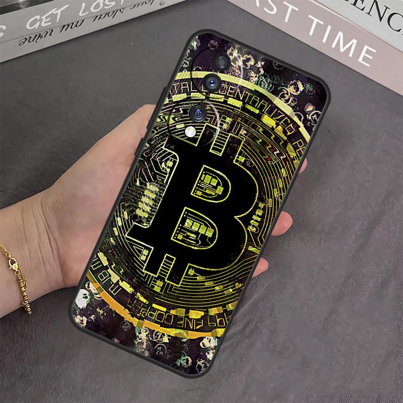 

Bitcoin BTC Case For Honor 90 70 50 10 Lite Magic 5 6 Pro X6 X7 X8 X9 X6a X7a X8a X9a X9b X8b Cover Honor Magic6 Pro