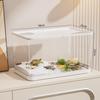 Clear Desktop Fish Tank with Turtle Platform