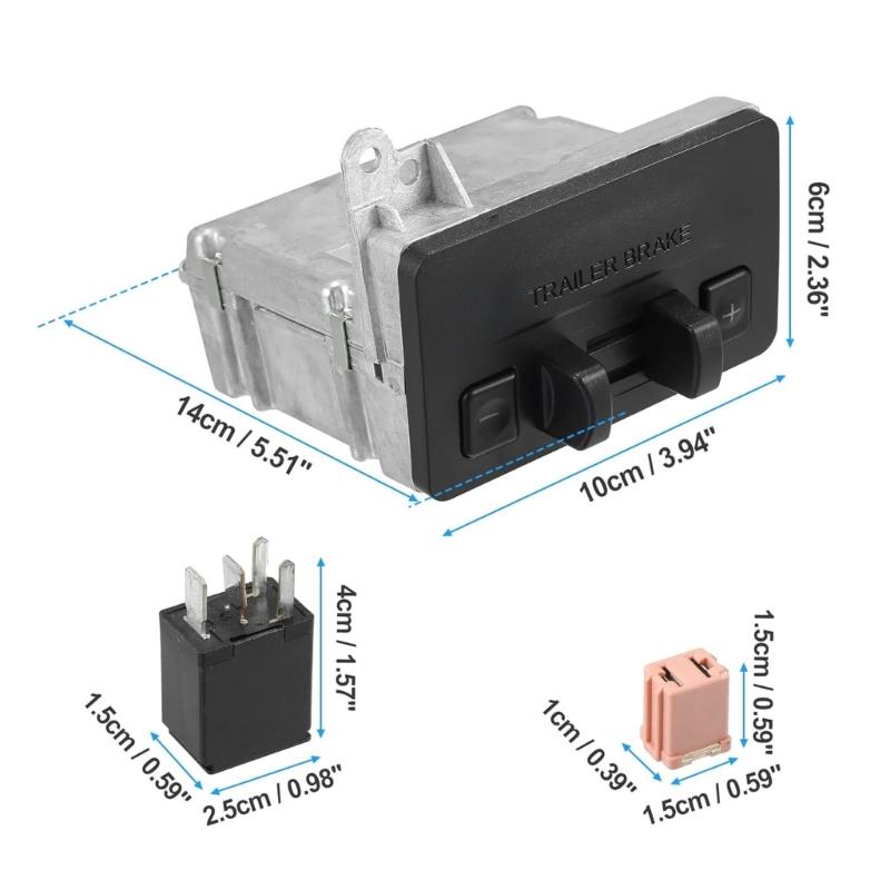Trailer Brake Control Module Kit BL3Z19H332AA BL3Z2C006BB for 2011-2014 Replacement Part Brake Controller Module