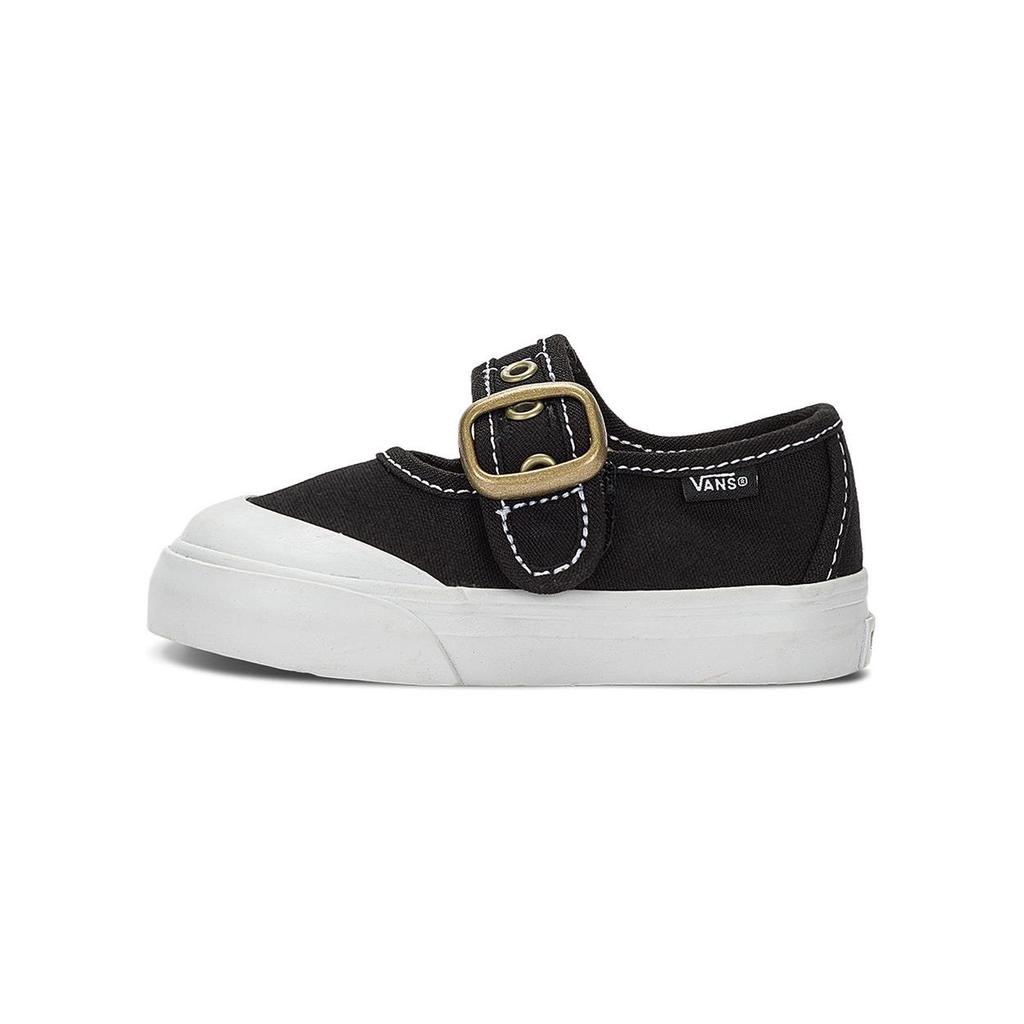 Vans Mary Jane Toddler Black White Baby Sneakers True-White VN000CRY6BT