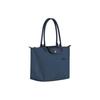 Longchamp Le Pliage Mode Lässig Faltbare Tasche Klappenverschluss Leder Umhängetasche Damen Taschen Dunkelblau 2605919P57