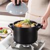 Sikaizhuo 1.5L Ceramic Casserole Pot - Induction & Open Flame Ready
