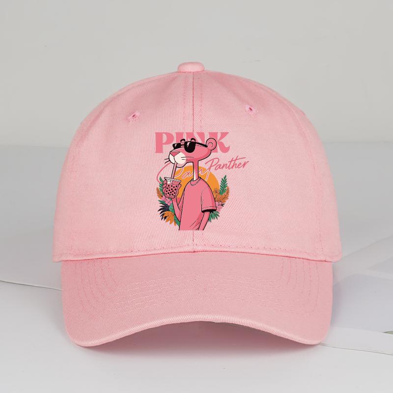 Schattige Roze Luipaardprint Baseballpet Verstelbaar perfect voor dagelijks gebruik ideaal voor uitstapjes dagelijkse trainingen en strandwandelingen
