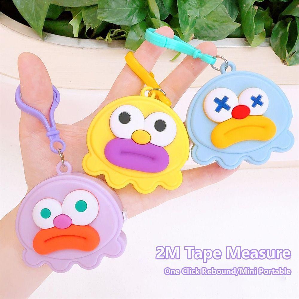 Soft Leather Cat Paw Ruler Big Mouth Design 2M Tape Measure Clothing Tailor Ruler  Home Use