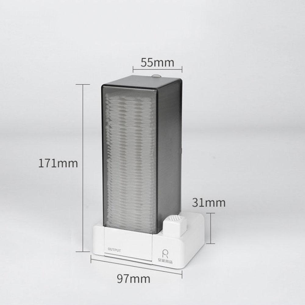 Wall Hanging Use Cotton Pad Holder Automatic Cotton Pad Dispenser Cosmetic Makeup Cotton Pads Organizer for Lint Free Nail Wipes