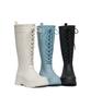 Rockfish Weatherwear Platformowe Sznurowane Kalosze Długie - 3 Kolory
