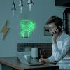 ENUOLI Neon Neon Neon Wall Birthday Game USB or Battery Powered Sign, Light, Tube, Alien, Mount, Gift, Bar, Room,