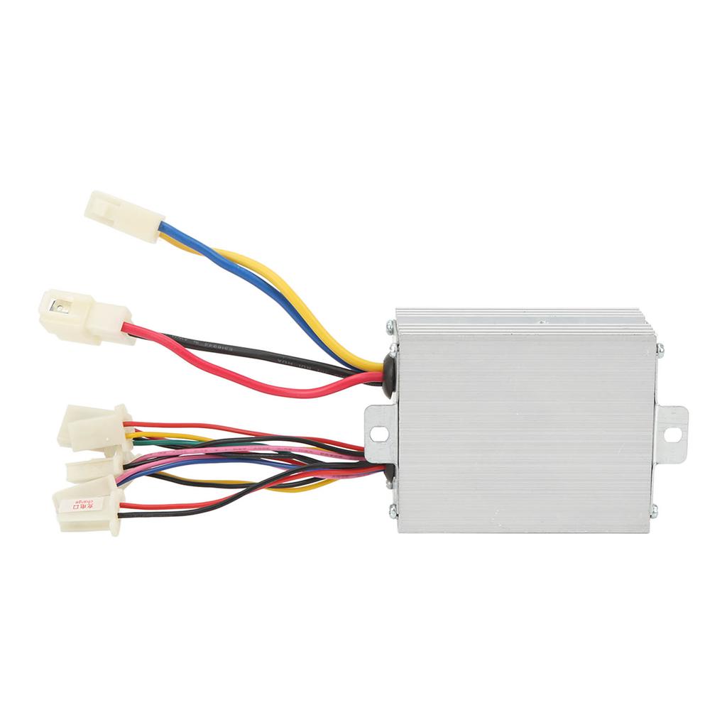 12V 500W Řadič kartáčového motoru Elektrické kolo Motocykl Řadič Zámek a sada nabíjecího portu