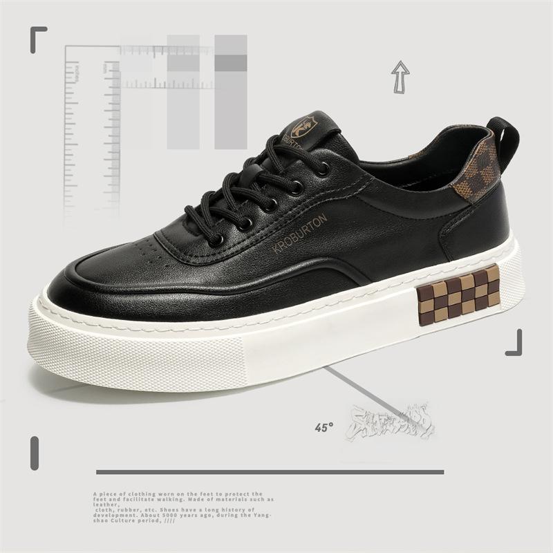 Klassische Board-Schuhe Frühling neu schlichter Stil Trend-Farbgebung Herren Freizeit-Board-Schuhe Studentenschuhe Pendler Herrenschuhe