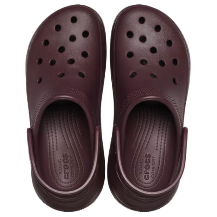 Crocs Sabot Clasic Crush Saboți Unisex Culoare Umbră Închis 207521-6WD