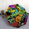 Geometry Dash Fashionable Automatic Opening/Closing Folding Umbrella. Portable and Foldable, Ideal for Gift, Travel, and Daily Use.