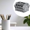 V8 Engine Pencil Holder, Resin Desk Organizer for Mechanical Engineers.