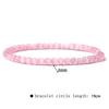4mm Natural Agate Mini Energy Bracelet Women's Glossy Beads Semi-Precious Pulsera Jewellery Bracelet Bracelet