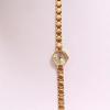 High Quality 24k GOLD Japanese brass band Luxury Explosions Mini Retro Fine Chain Exquisite Medieval Small Gold Women Watch