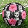 1pc Demon Slayer Kimetsu No Yaiba Soccer Ball Size 5 Indoor Soccer Ball Fashion Colorful Backyard Game - Great For Sports Fans Gift HE21