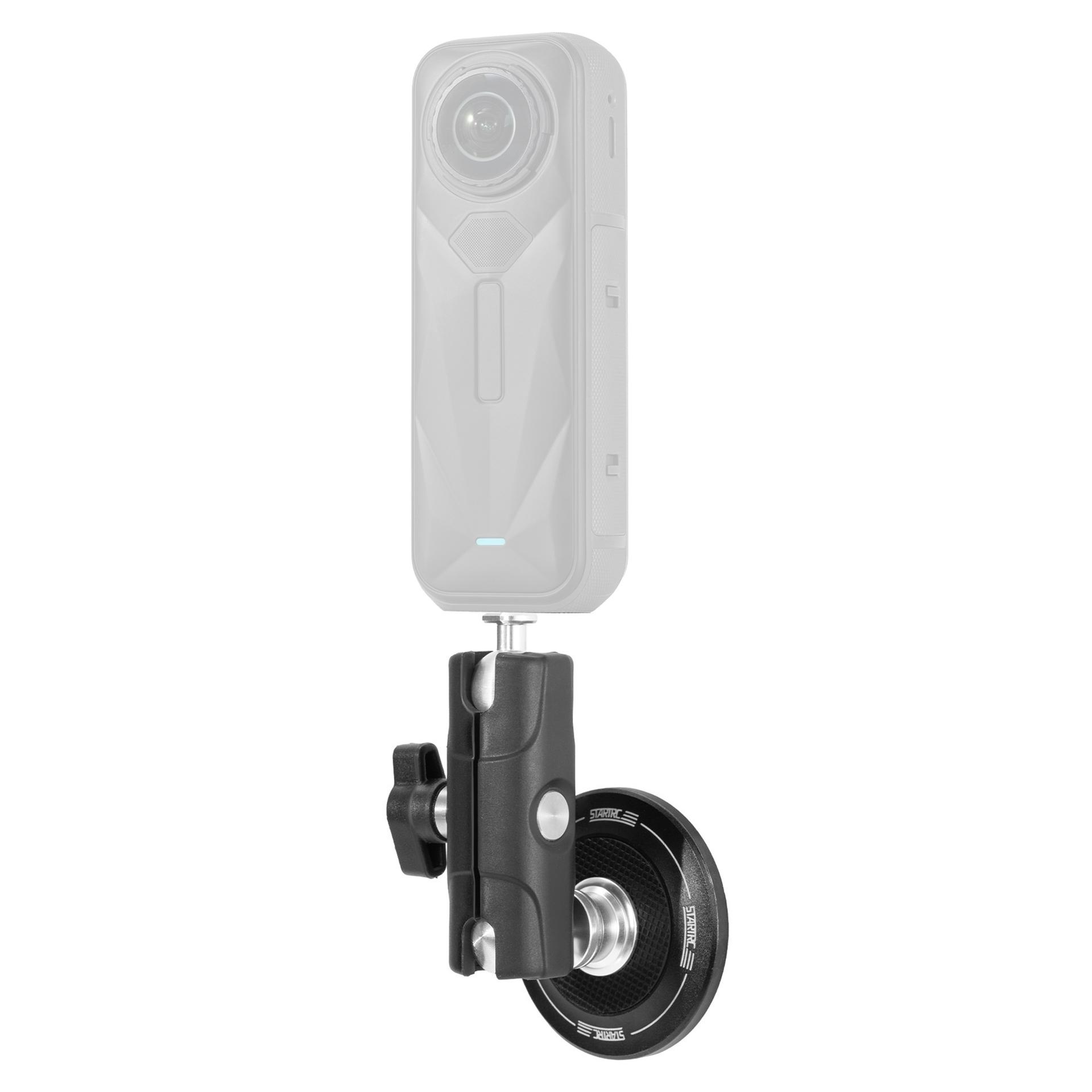 

STARTRC Magnetic Base Stand for Insta360/DJI Action/GoPro Camera 360 Degree Adjustable Dual Ball Head Desktop Mount
