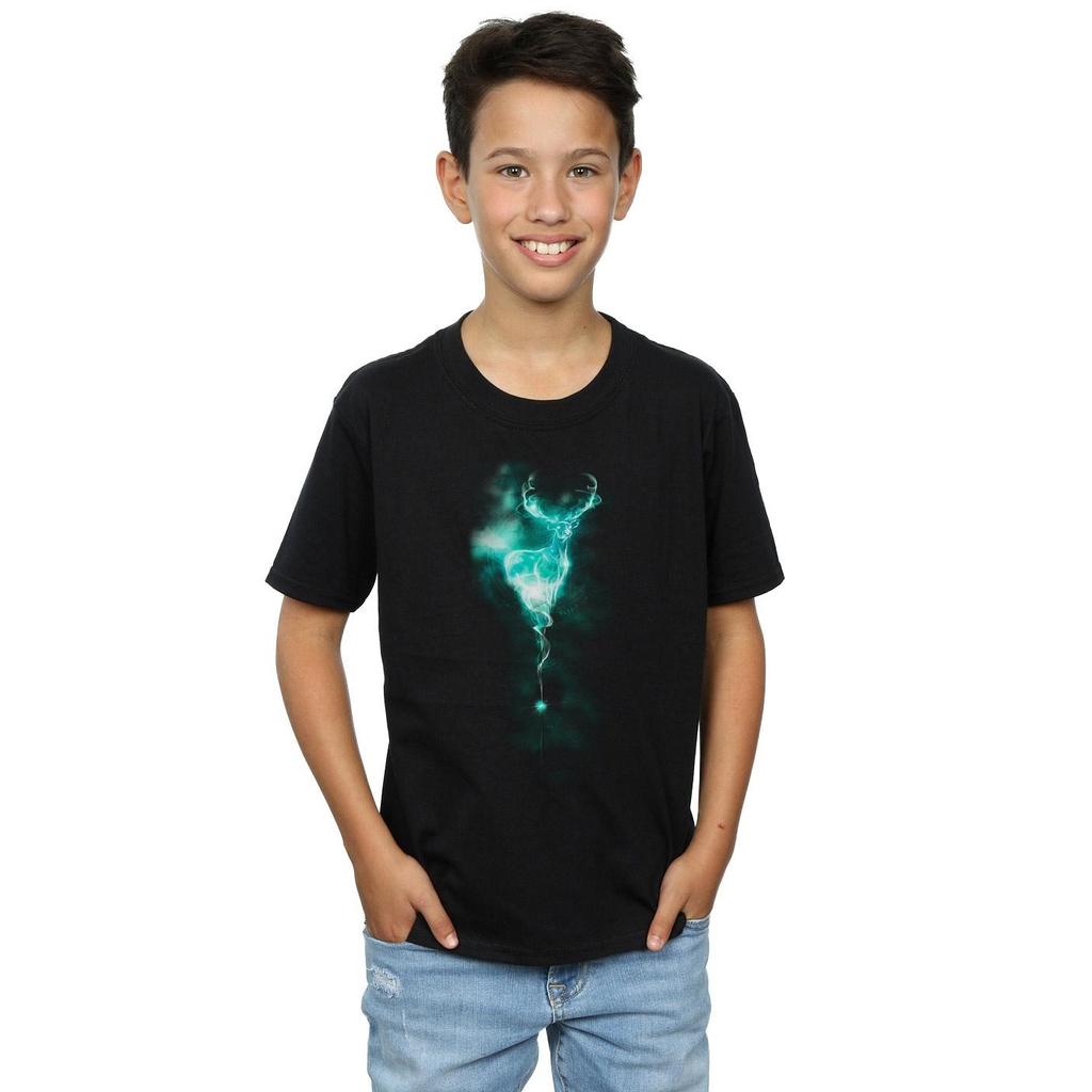 Harry Potter Boys Patronus Stag Cotton T-Shirt