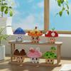 Creative Simulation Cute Mushroom Assembly Toy Building Blocks DIY Educational Teaching Toys Casual Stress Relief Games